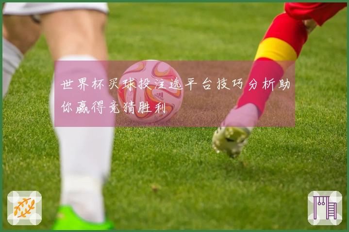 世界杯买球投注选平台技巧分析助你赢得竞猜胜利