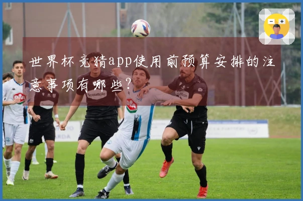 世界杯竞猜app使用前预算安排的注意事项有哪些？